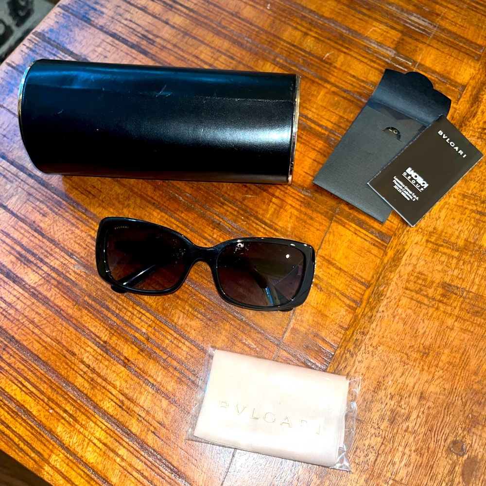 Bvlgari Sunglasses in original Case - never worn. Purchased in Italy.
